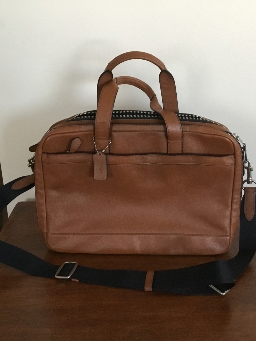 Coach Hamilton Laptop Bag Tan